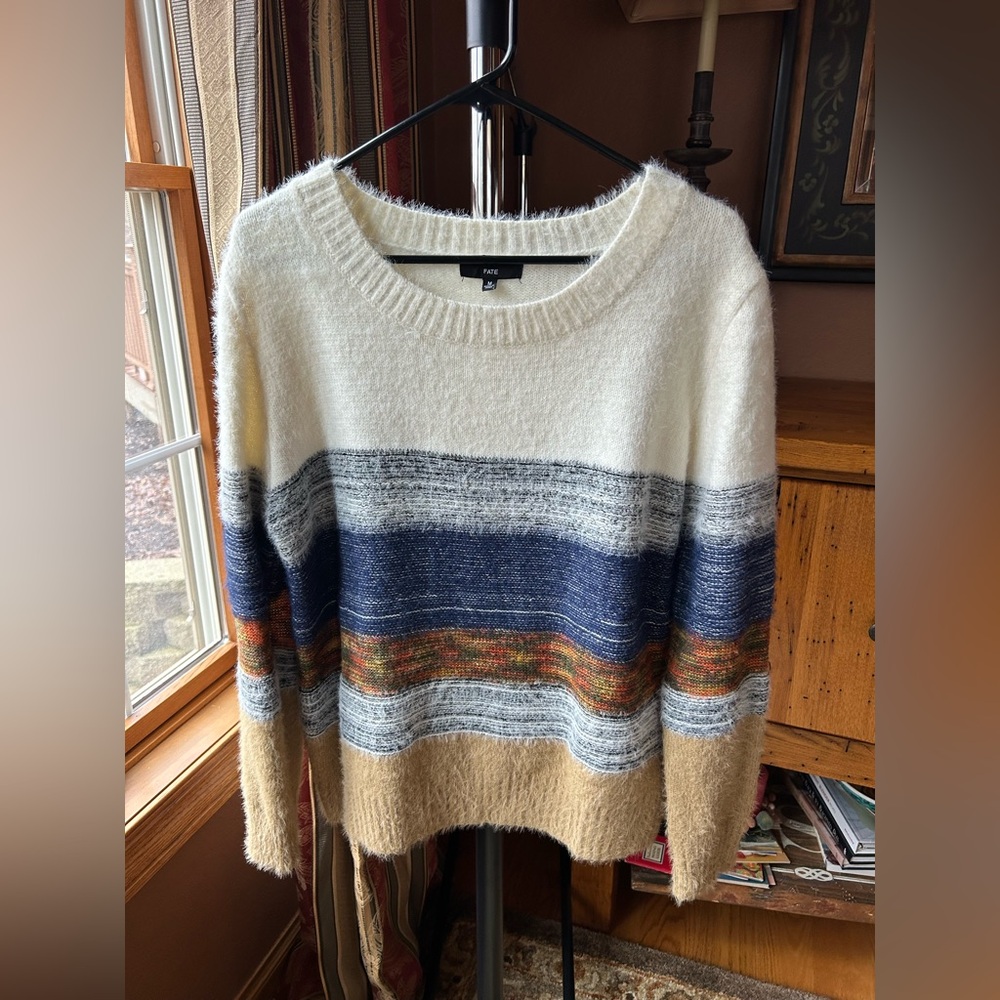Fate Formosa color-block stitch fix sweater size M